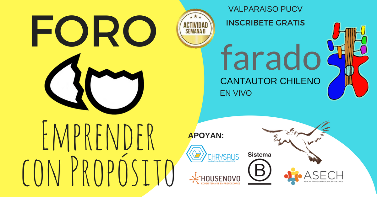 Farado en Valparaido Foro Emprendimiento